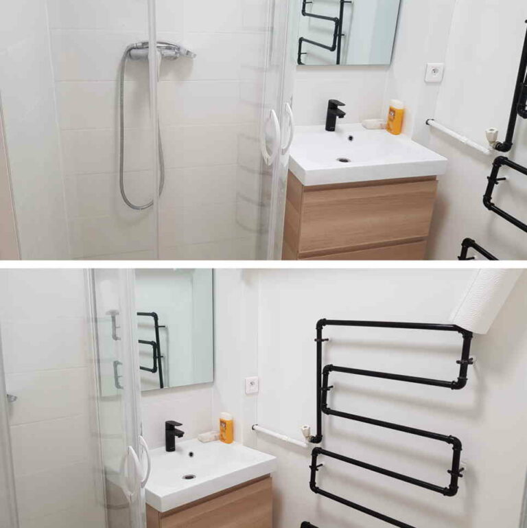 colocation étudiante salle de bain